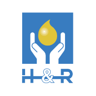 H&R healthcare & medical group company logo - A Premier Labels client